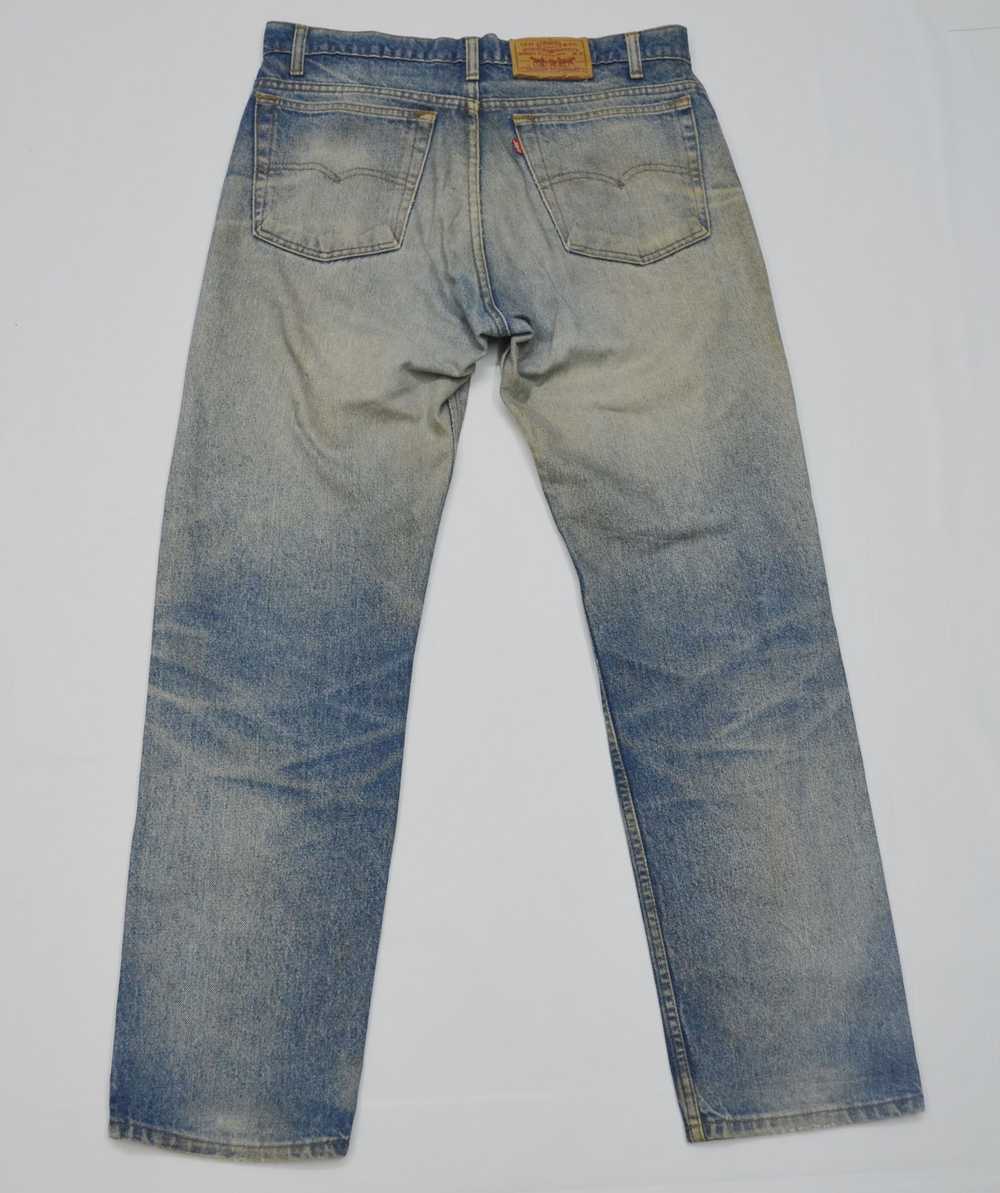 Distressed Denim × Levi's Levis 505 Jeans 90s DIS… - image 4