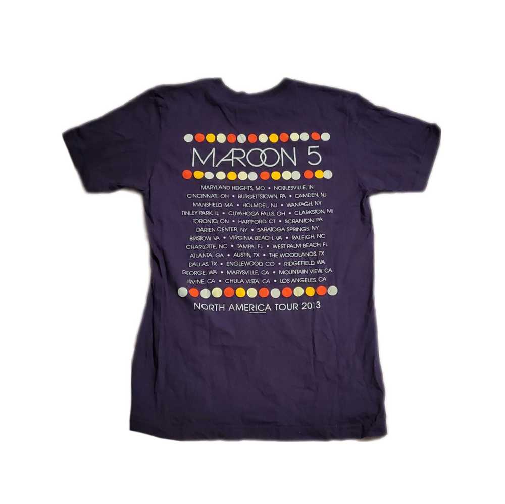 Band Tees × Vintage Maroon 5 North America Tour 2… - image 2