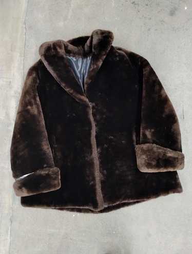 Streetwear × Vintage Vintage 1970s Faux Fur Clasp 