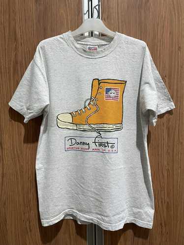 Made In Usa × Vintage VTG 80s DANNY FIRST T-SHIRT 