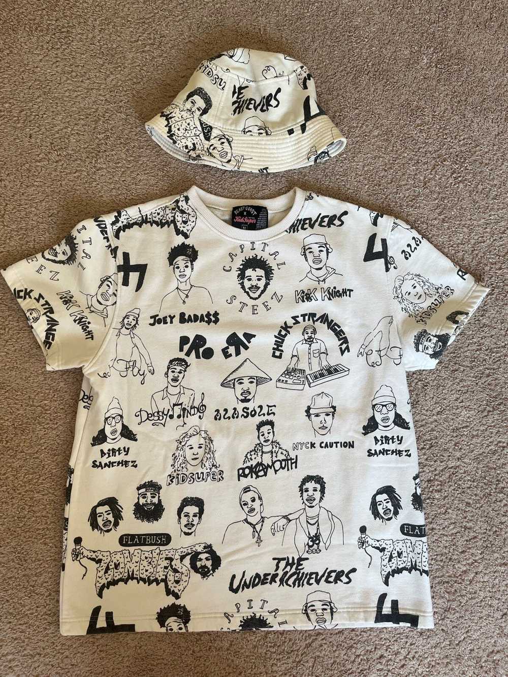 Kidsuper Studios RARE KidSuper Studios Shirt + Bu… - image 1