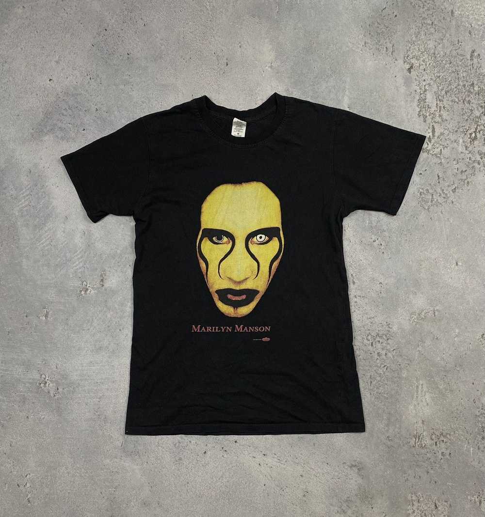 Marilyn Manson × Rock Tees × Vintage Marilyn Mans… - image 1