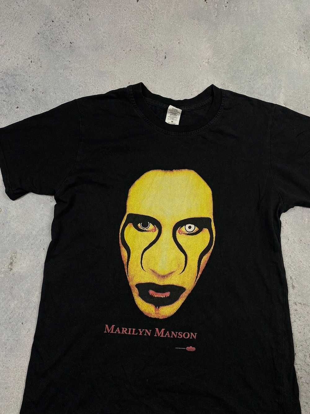 Marilyn Manson × Rock Tees × Vintage Marilyn Mans… - image 2