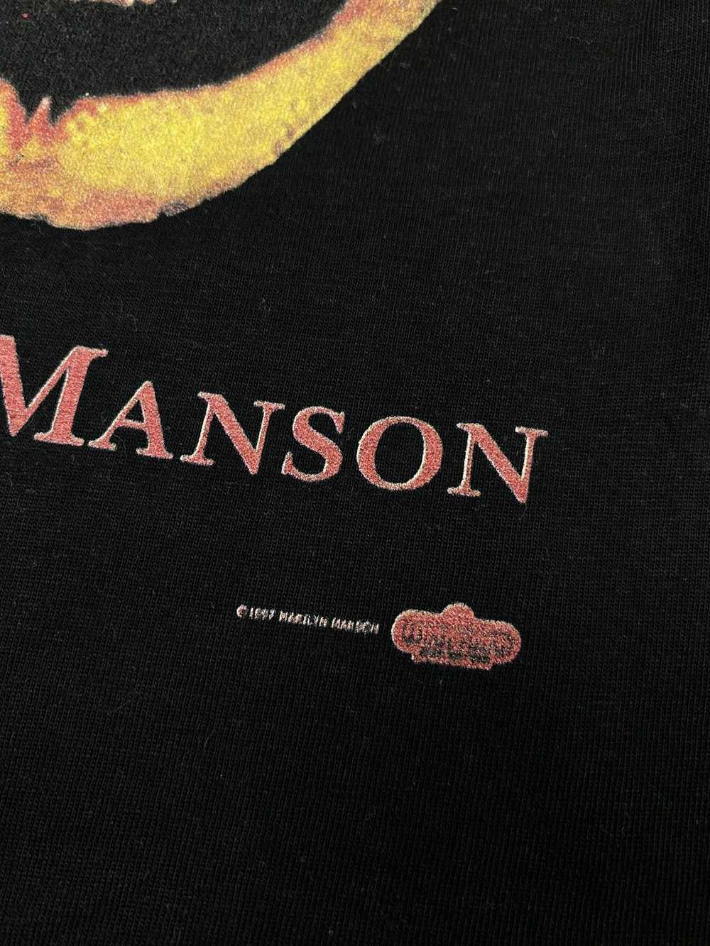 Marilyn Manson × Rock Tees × Vintage Marilyn Mans… - image 5