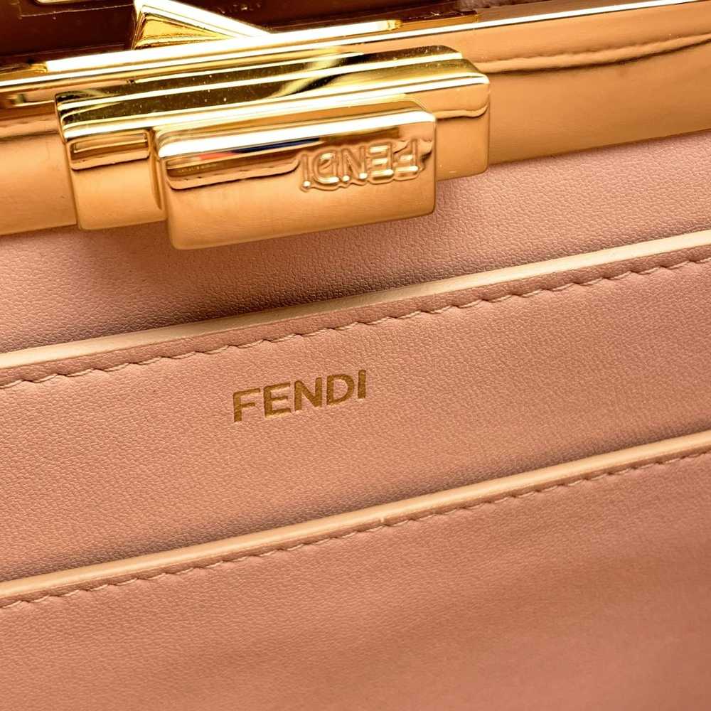 Fendi FENDI Pink Leather Peekaboo Iseeu Medium To… - image 7