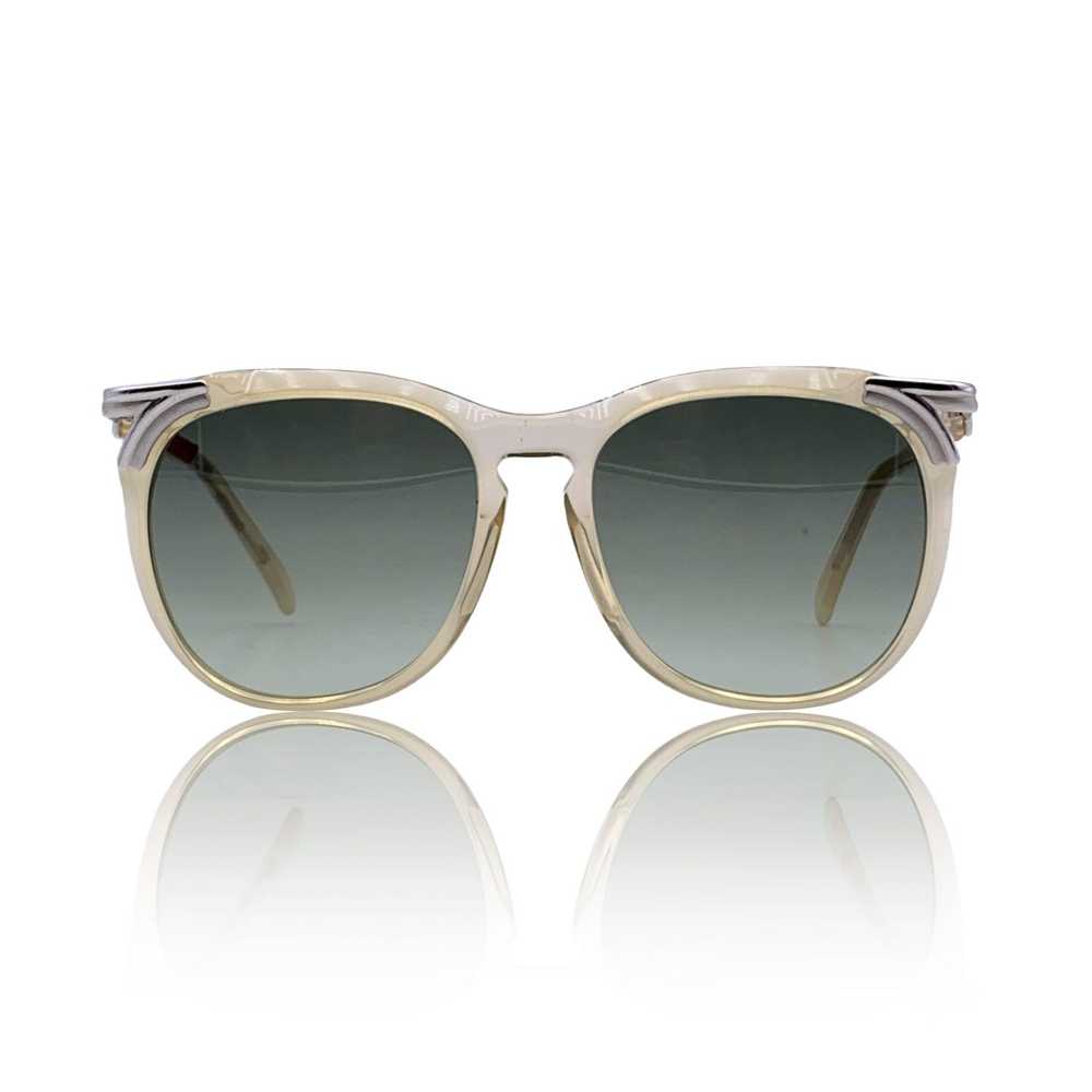 Vintage Cazal Vintage Clear Beige Sunglasses Mod.… - image 1