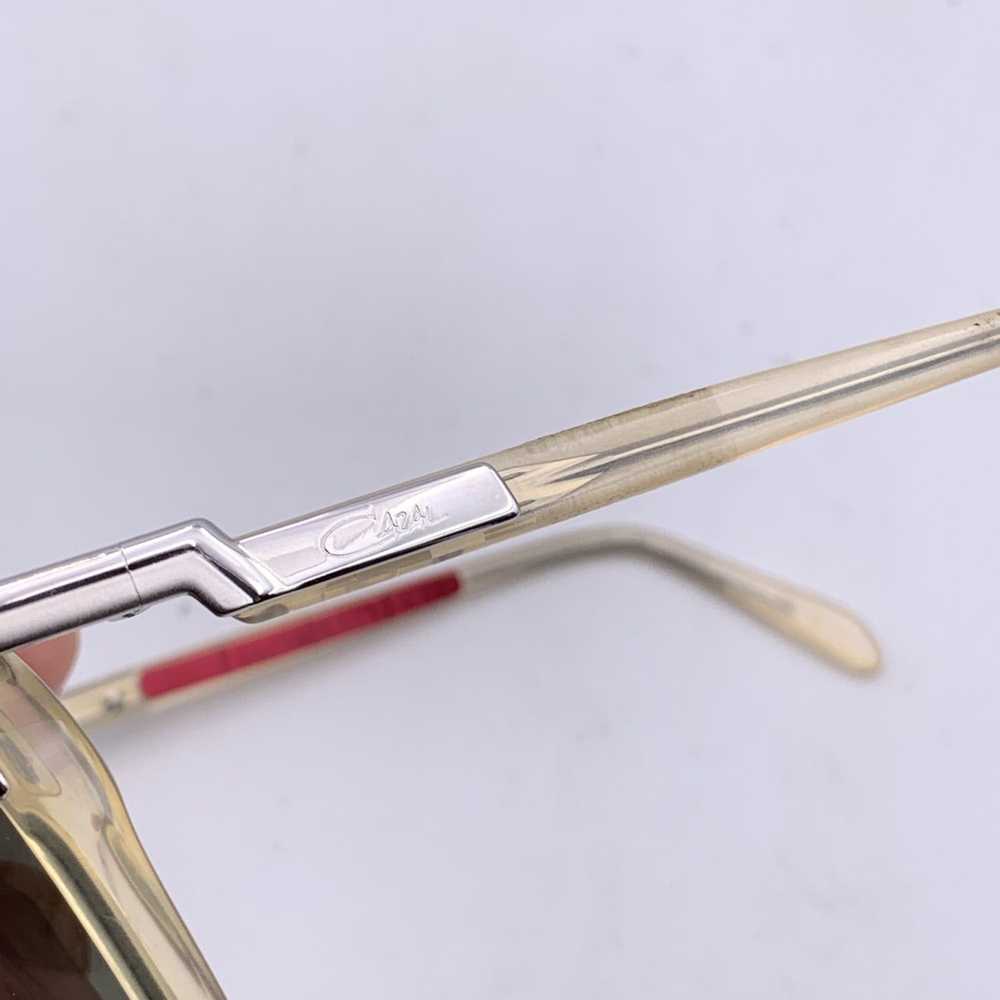 Vintage Cazal Vintage Clear Beige Sunglasses Mod.… - image 5