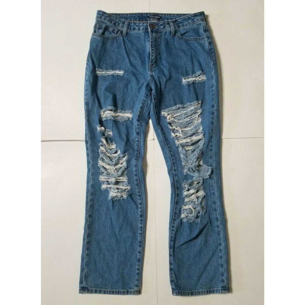 Vintage NWT Fashion Nova Womens Sz 13 / 31 Jeans … - image 1