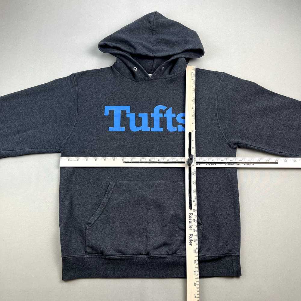Champion Tufts University Hoodie Sweatshirt Gray … - image 9