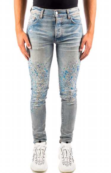 Amiri Amiri Crystal Painter Jean 'Clay/ Indigo'