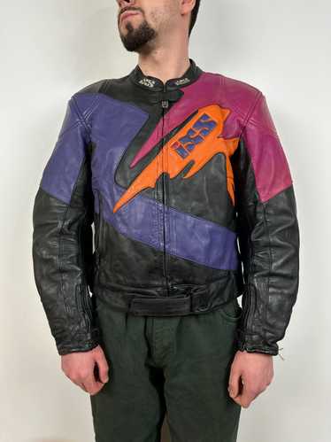 Leather Jacket × Racing × Vintage Vintage IXS Hype
