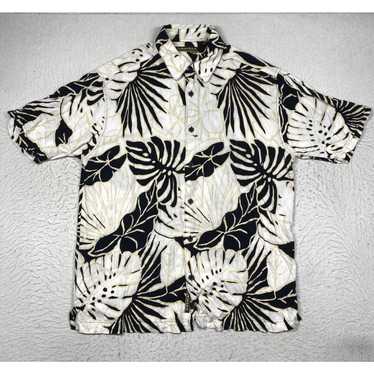 Cubavera Cubavera Shirt Mens Large Floral Button … - image 1