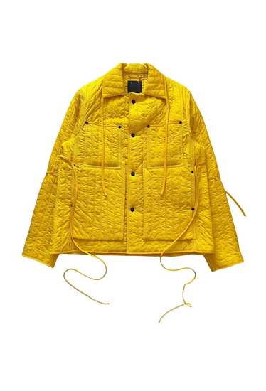 Craig Green SS2016 Yellow Quilted Work Jacket