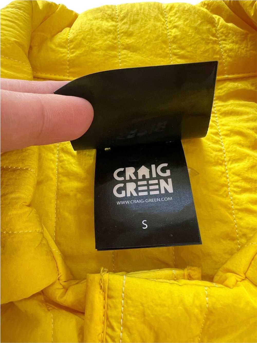 Craig Green SS2016 Yellow Quilted Work Jacket - image 4