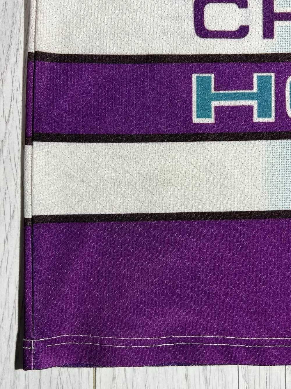 NBA × Starter Vtg Rare NBA Charlotte Hornets Star… - image 9