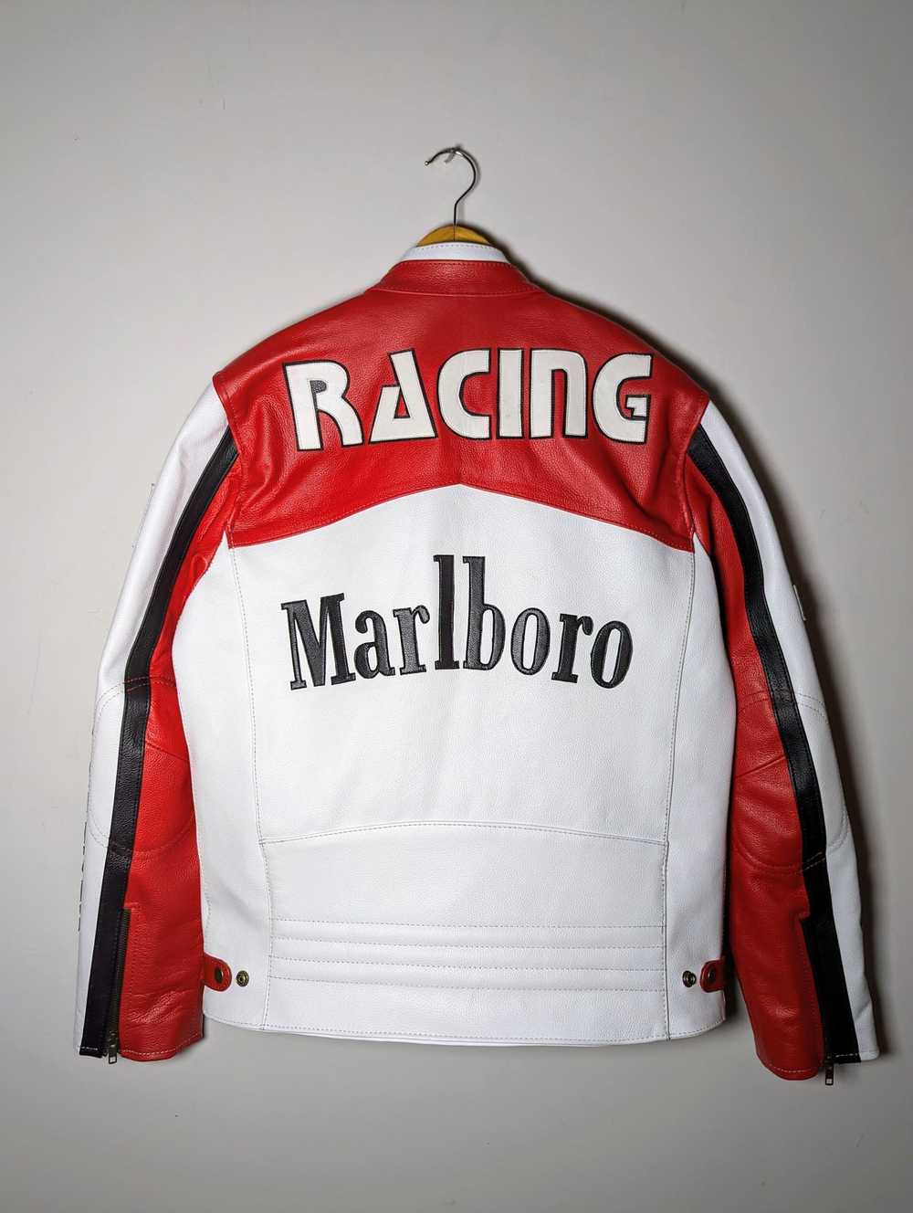 Leather Jacket × Marlboro × Racing Marlboro Leath… - image 8