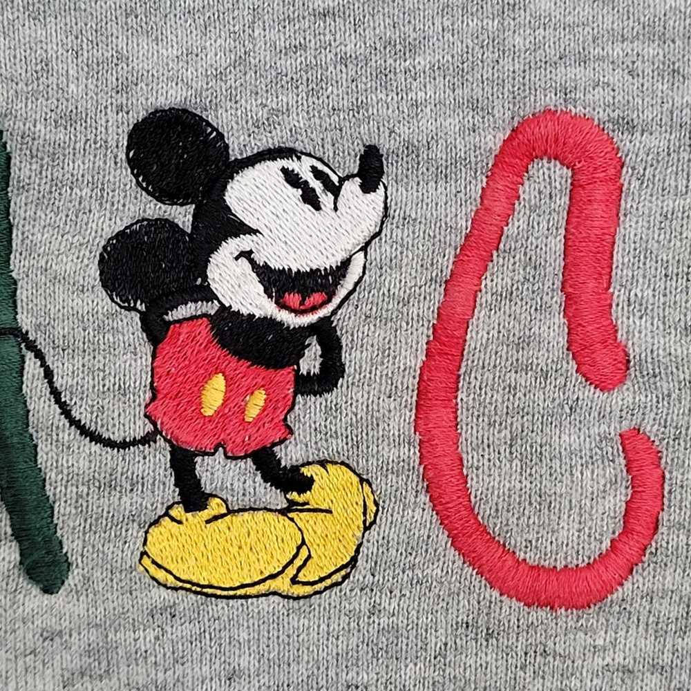 Vintage Disney Mickey-Mouse Sweatshirt XL-Short 2… - image 4