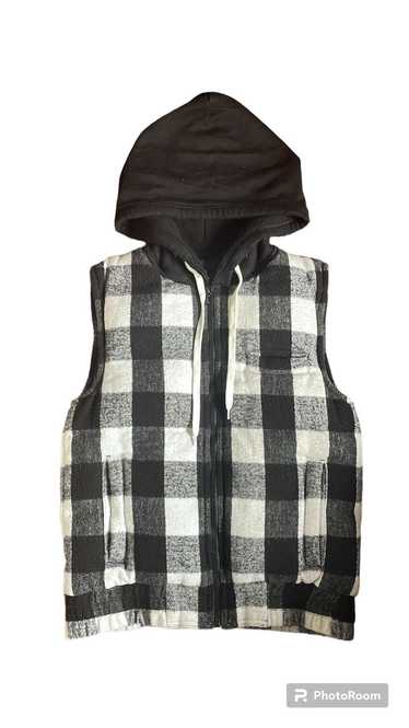 Number (N)ine Number (N)ine aw05 hooded flannel ve