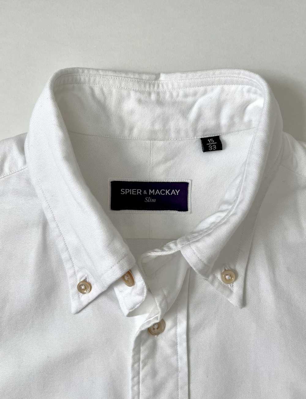 Spier And Mackay White Oxford Cloth Button Down: … - image 2