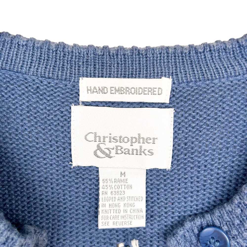 Other Vintage Christopher & Banks Hand Embroidere… - image 3