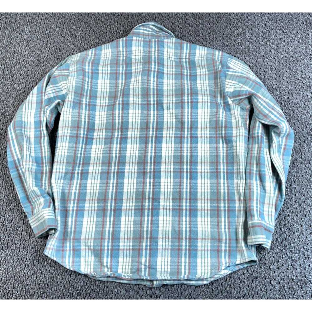 Vintage VTG Five Brother Plaid Flannel Shirt Adul… - image 2