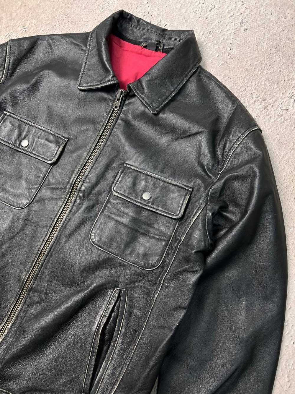 Avant Garde × Diesel × Leather Jacket Vintage pun… - image 7