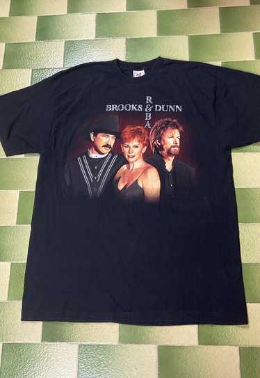Vintage 90s Brooks and Dunn & Reba Tour 98 T-Shirt - image 1