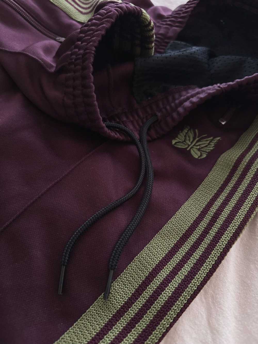 Needles Needles Smooth Track Lounge Pants Maroon … - image 6