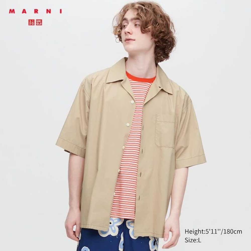 Marni × Uniqlo Marni Uniqlo Oversized Open Collar… - image 5