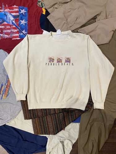 Streetwear × Vintage Vintage Pebble Beach Sweater 
