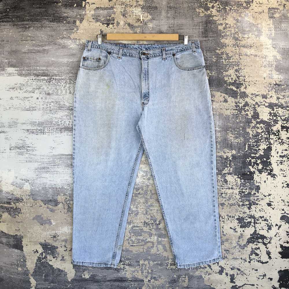 Levi's × Vintage Vintage Levi's Sun Faded Baggy D… - image 1