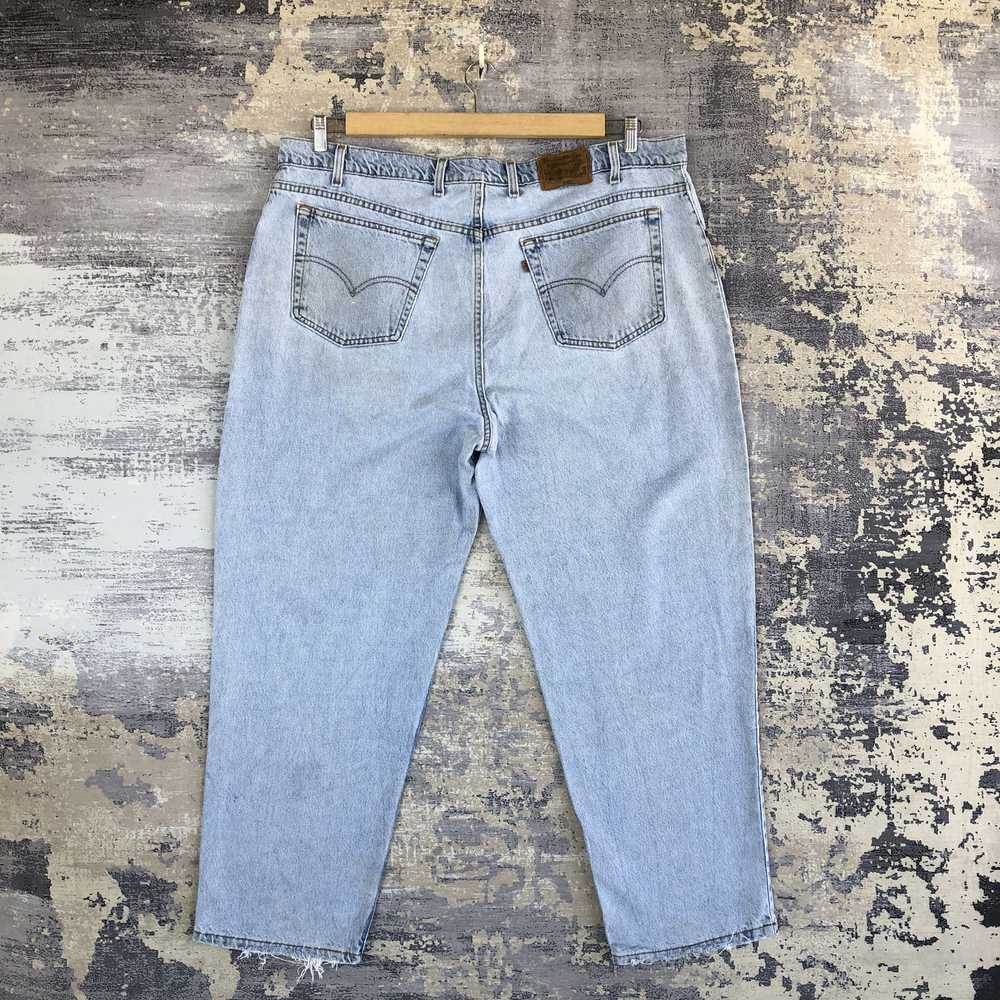 Levi's × Vintage Vintage Levi's Sun Faded Baggy D… - image 2