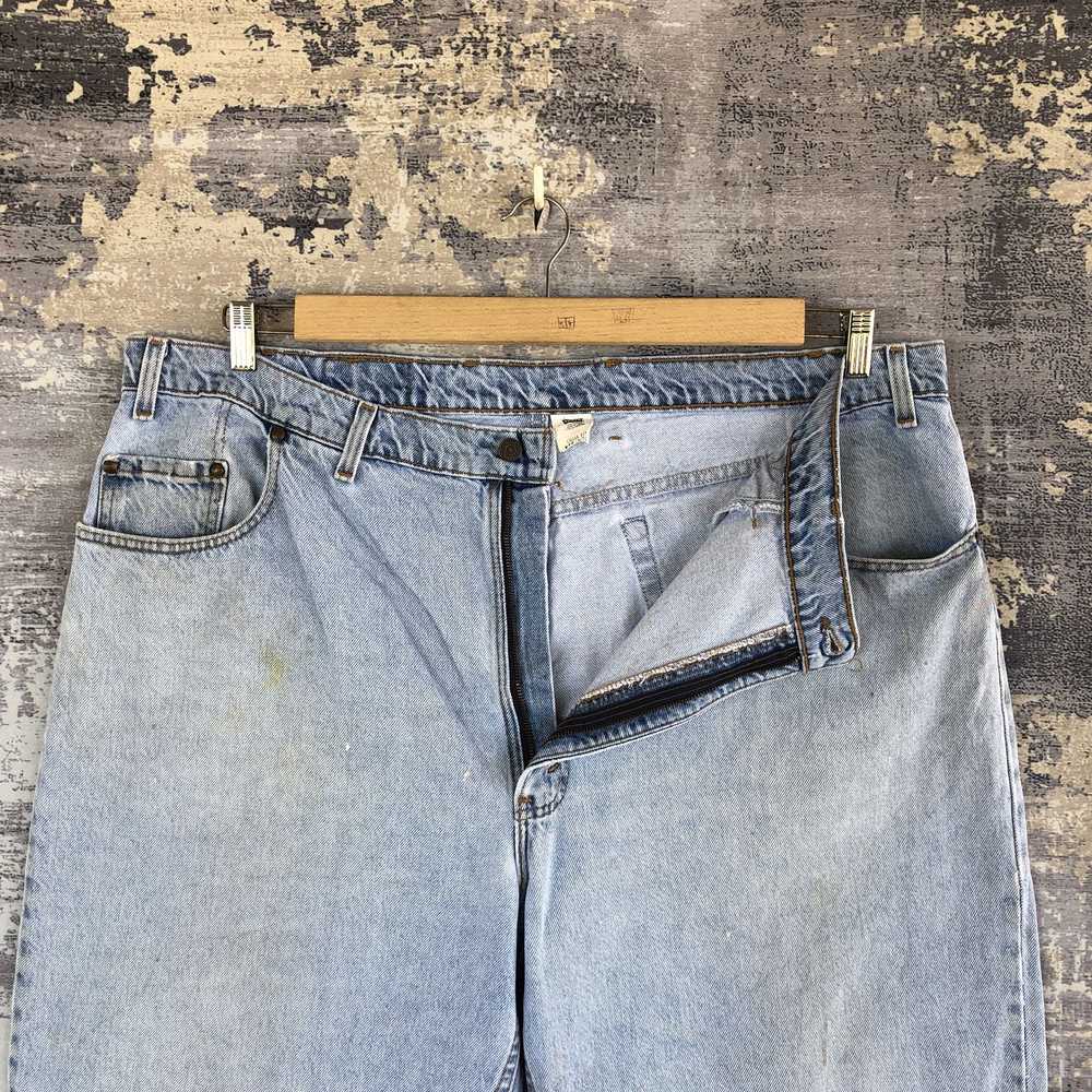 Levi's × Vintage Vintage Levi's Sun Faded Baggy D… - image 6