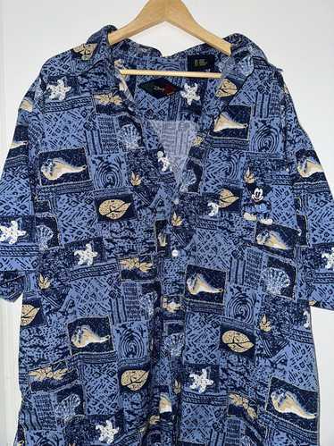 Disney disney mickey mouse embroidered button down