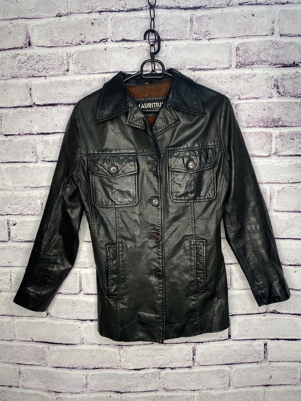 Bomber Jacket × Leather Jacket × Vintage 💃🏻WOME… - image 1