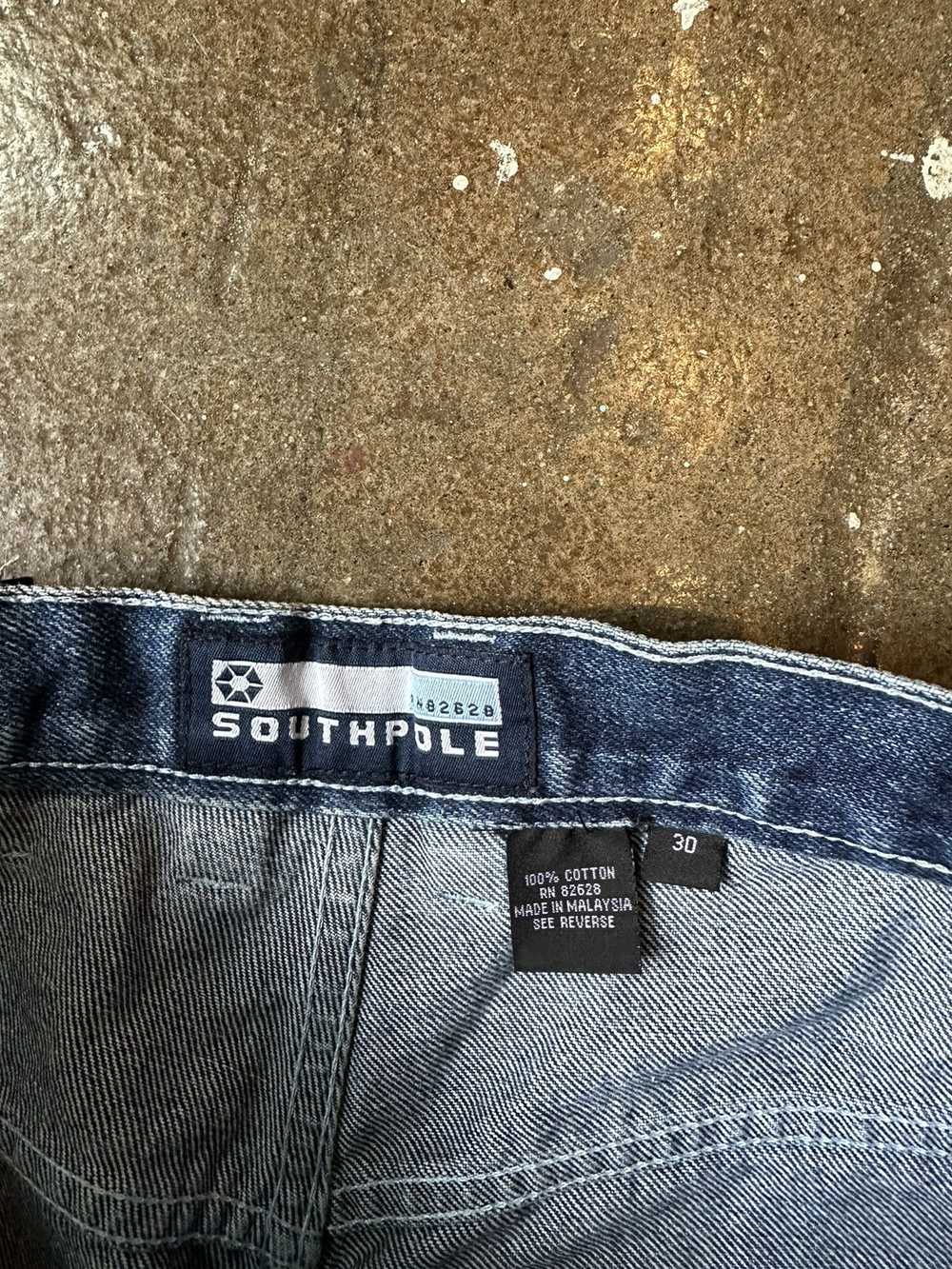 Southpole Y2K Southpole Baggy Embroidered Denim C… - image 11