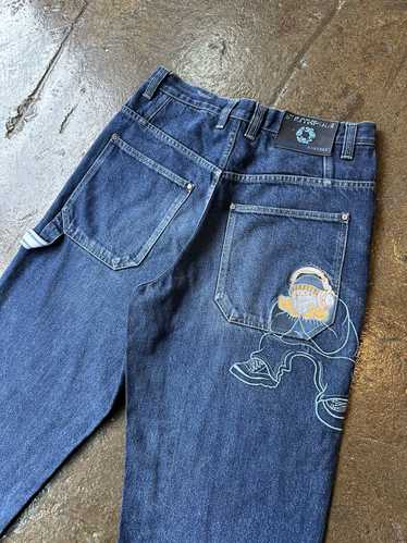 Southpole Y2K Southpole Baggy Embroidered Denim C… - image 1