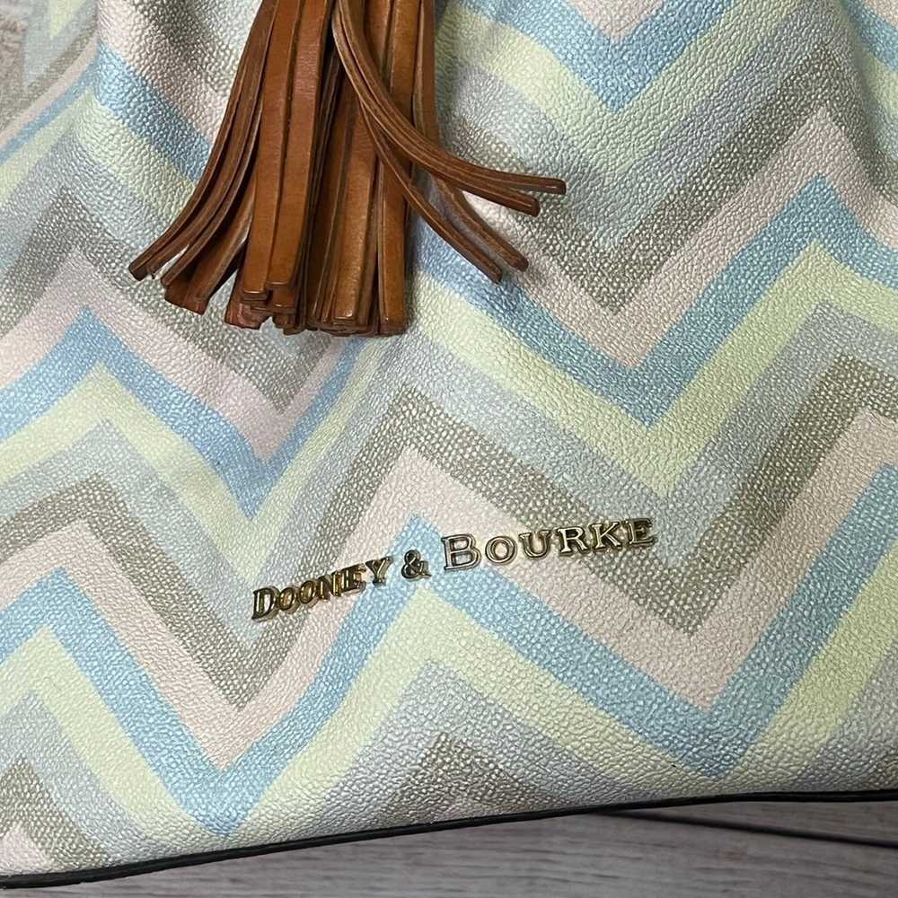 Dooney & Bourke Pastel Chevron - image 3