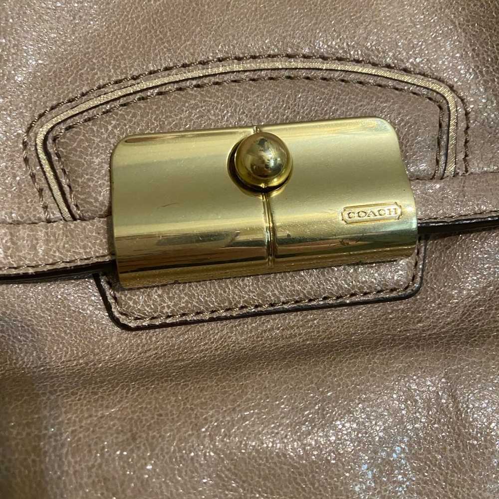 Coach Leather tote purse - image 2