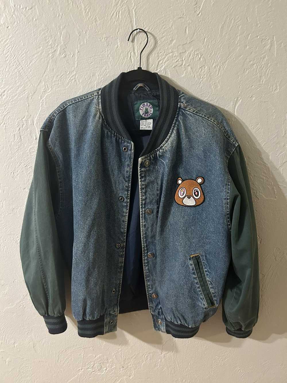 Vintage Timber Trail Denim Jacket x Custom Kanye … - image 1