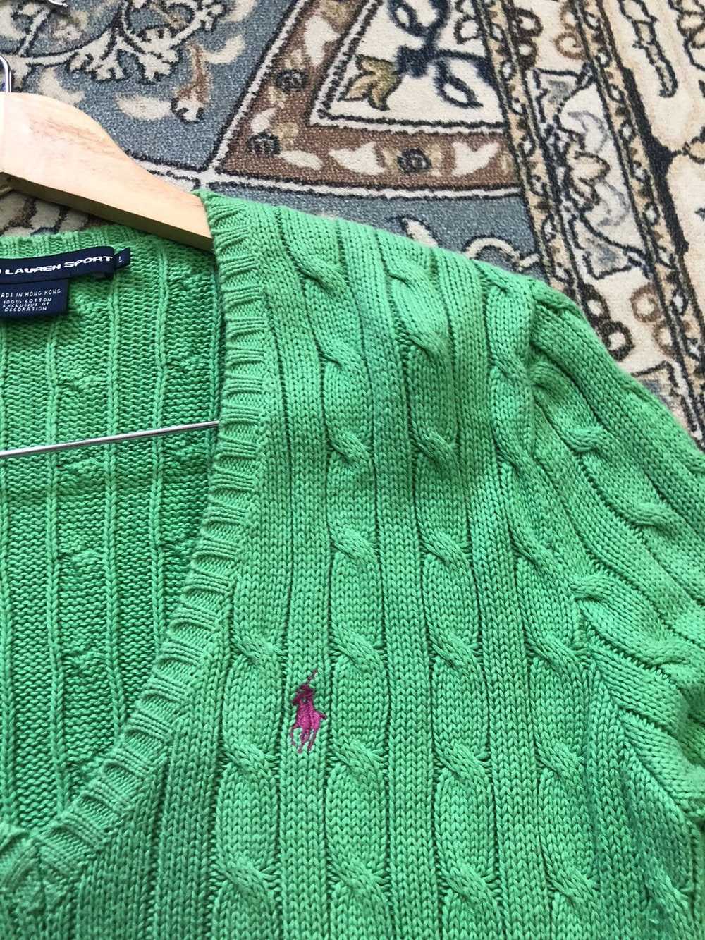 Coloured Cable Knit Sweater × Polo Ralph Lauren ×… - image 7