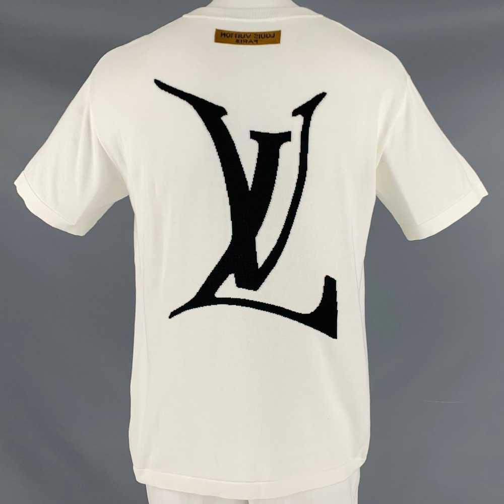 Louis Vuitton FW21 End Goal White Black Cotton LV… - image 4