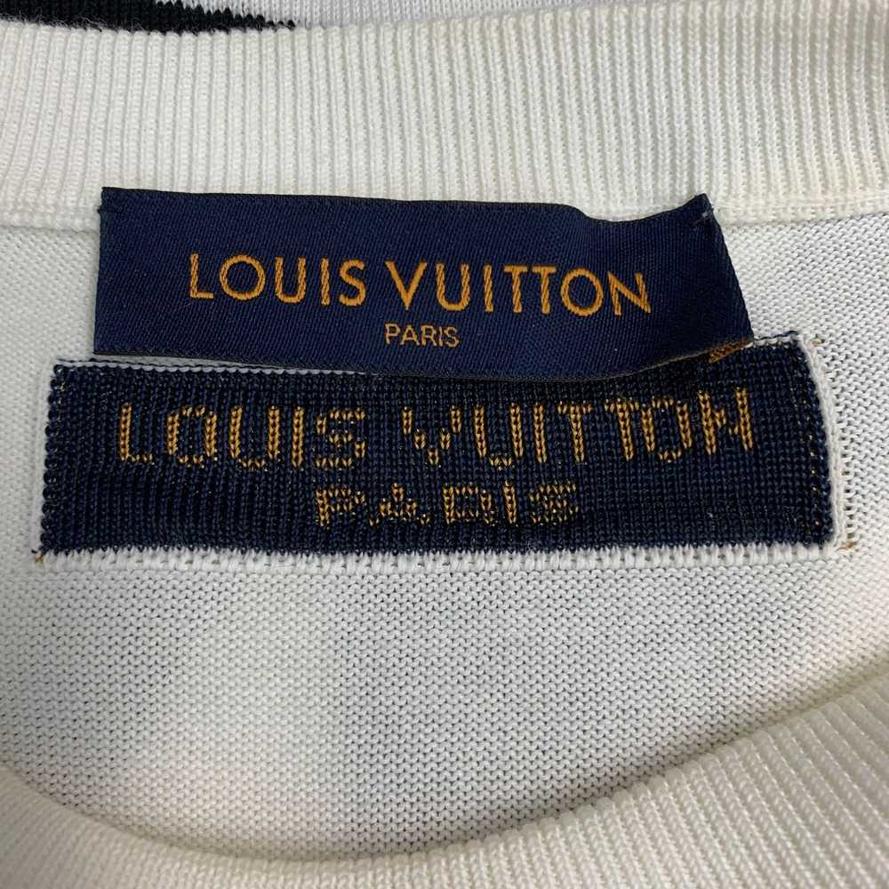 Louis Vuitton FW21 End Goal White Black Cotton LV… - image 8