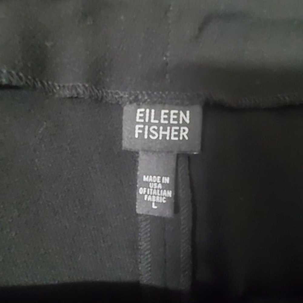 Eileen Fisher Eileen Fisher Vintage Black Italian… - image 8