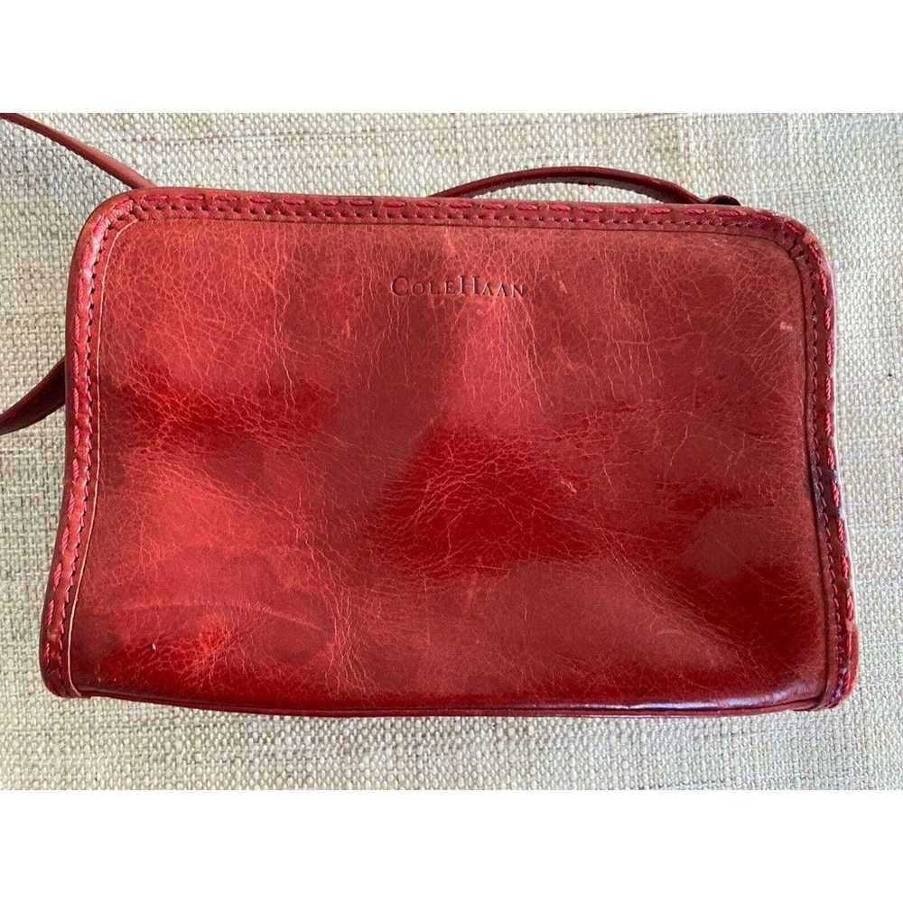 Cole Haan Red Leather crossbody bag - image 4