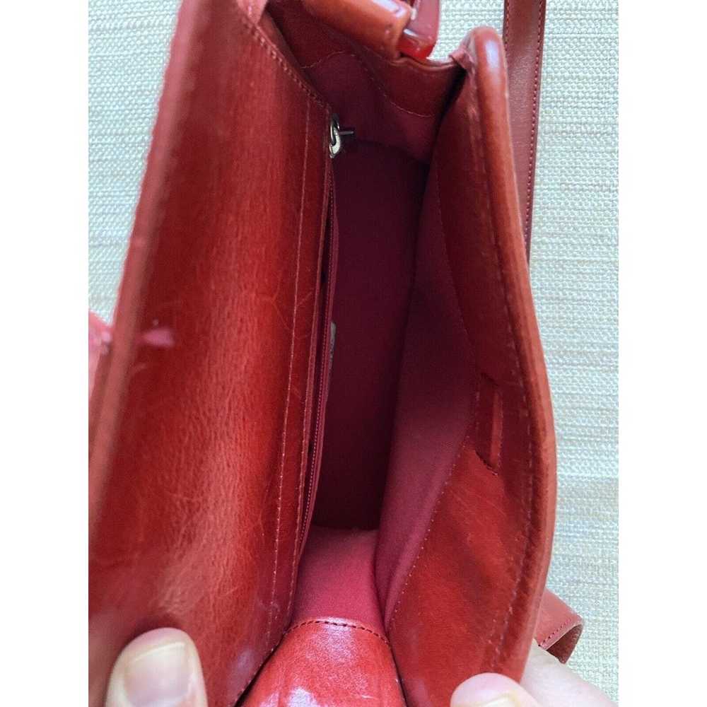 Cole Haan Red Leather crossbody bag - image 9