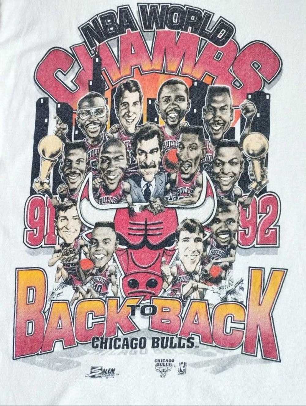 Salem Sportswear × Vintage Vintage Chicago Bulls … - image 5