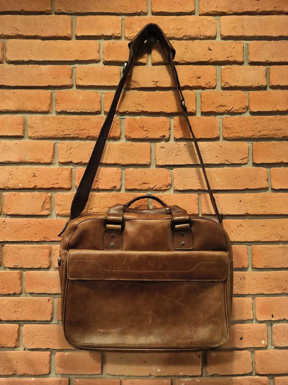 Fossil × Vintage Vintage Fossil Brand Messanger B… - image 2