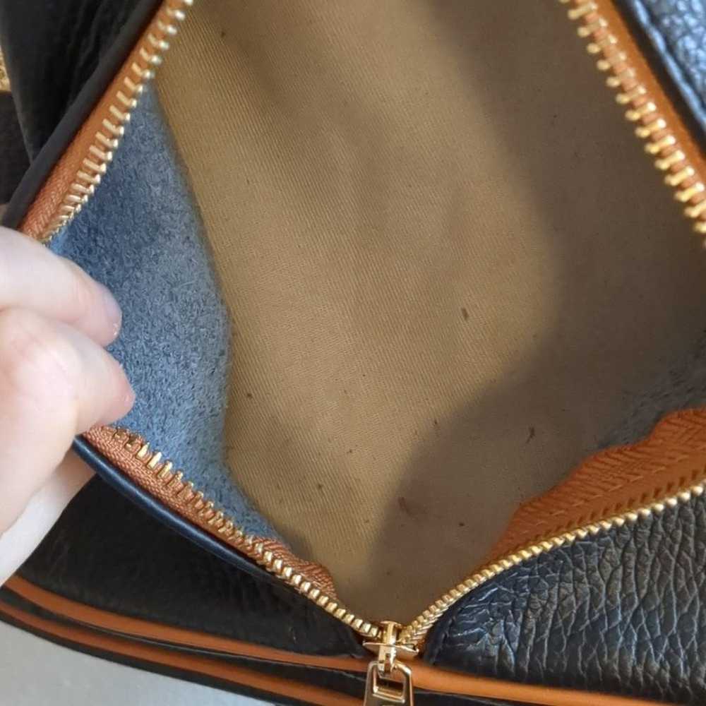 Valentina Italy genuine leather backpack/cross bo… - image 3