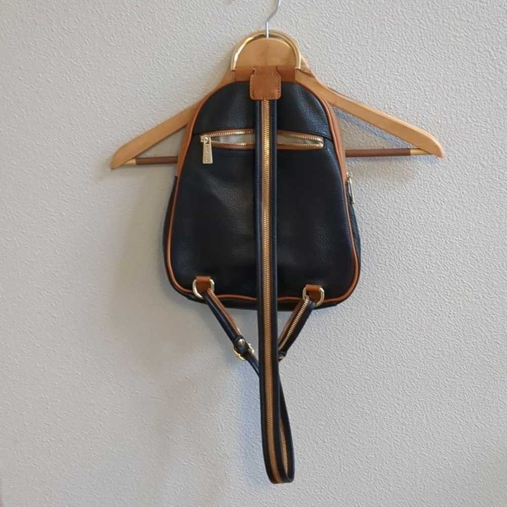 Valentina Italy genuine leather backpack/cross bo… - image 7
